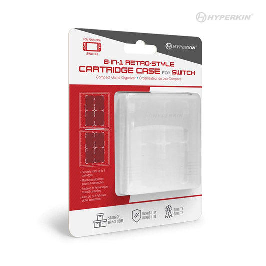 8-in-1 Retro-Style Cartridge Case - Nintendo Accessories