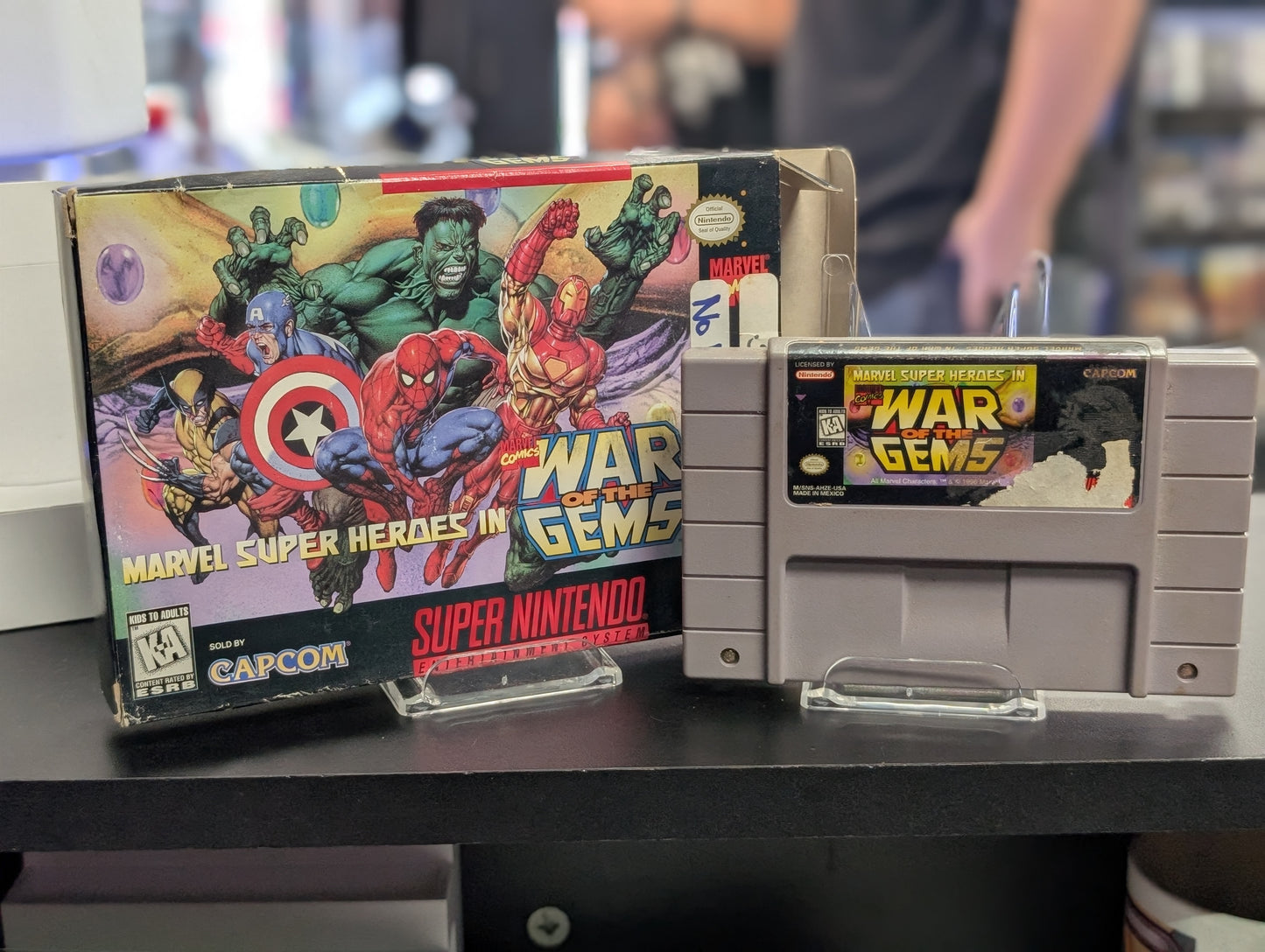 Marvel Super Heroes in War of the Gems - SNES