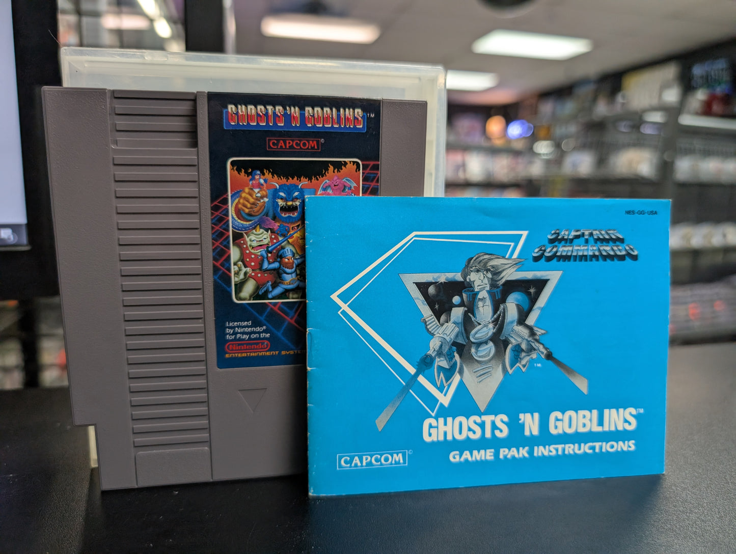 Ghosts 'n Goblins [5 Screw] - NES