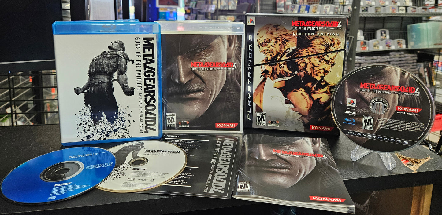 Metal Gear Solid 4 Guns of the Patriots [Limited Edition] - PlayStation 3