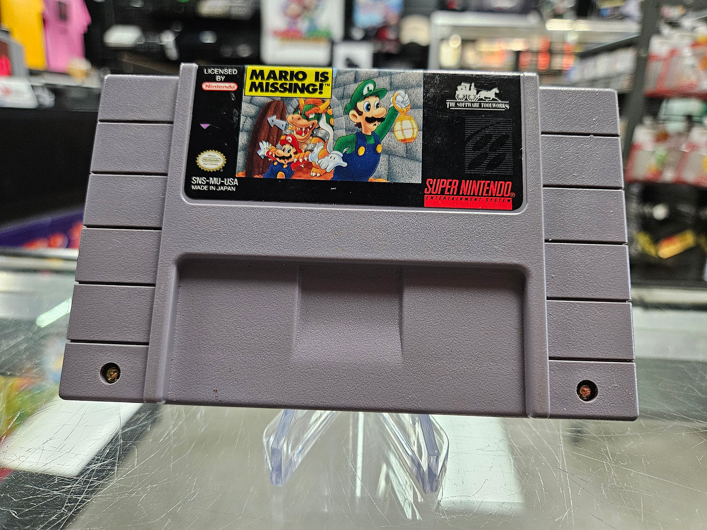 Mario is Missing - Super Nintendo