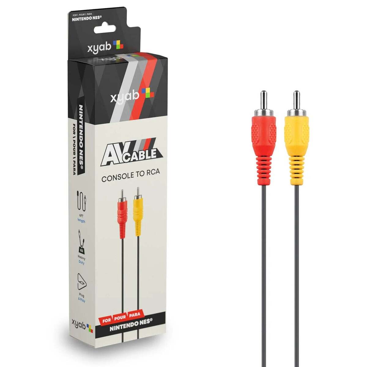 Audio/Video (AV) Cable for NES (NEW) - Nintendo Accessories