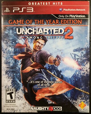 Uncharted 2: Among Thieves [Game Of The Year Greatest Hits Not For Resale] - PlayStation 3