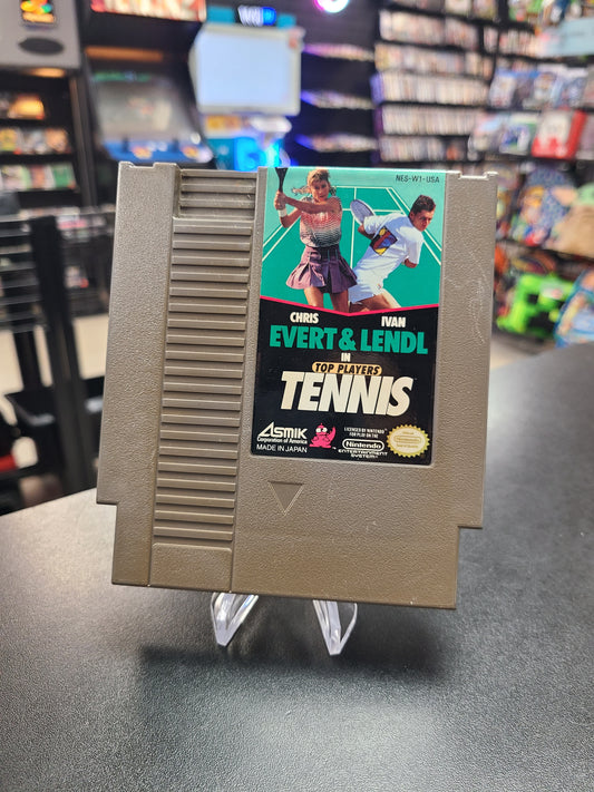 Chris Evert & Ivan Lendl In Top Players Tennis - NES