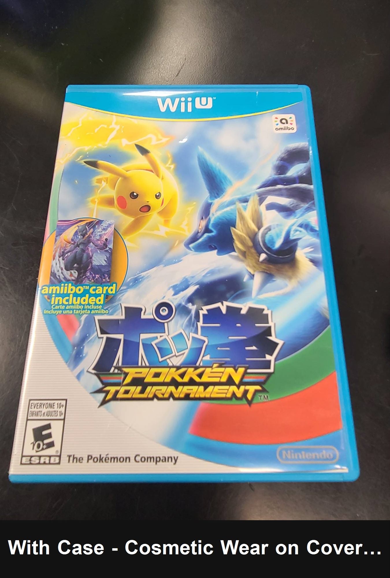 Pokken Tournament [Shadow Mewtwo amiibo Card] [Soundtrack Bundle] - Wii U
