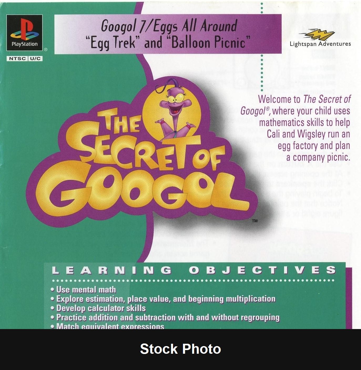 The Secret Of Googol: Eggs All Around 7 - PlayStation