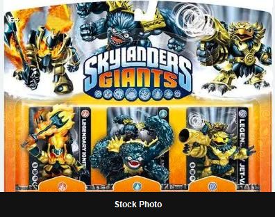 Skylanders Giants: Legendary Triple Pack (Skylanders) - Skylanders Accessories