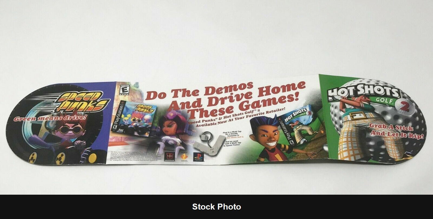Hot Shots Golf 2 & Speed Punks Dual Demo Disc Set - Playstation