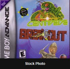 Centipede Breakout and Warlords - Game Boy Advance