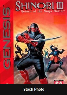 Shinobi III Return of the Ninja Master - Sega Genesis