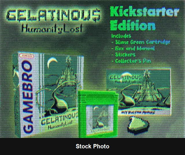 Gelatinous [Kickstarter Edition] - Game Boy