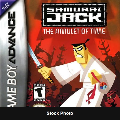 Samurai Jack The Amulet Of Time - Game Boy Advance