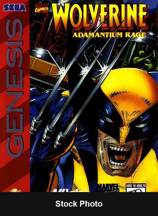 Wolverine Adamantium Rage - Sega Genesis