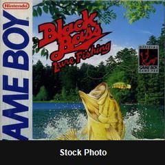 Black Bass Lure Fishing - Game Boy