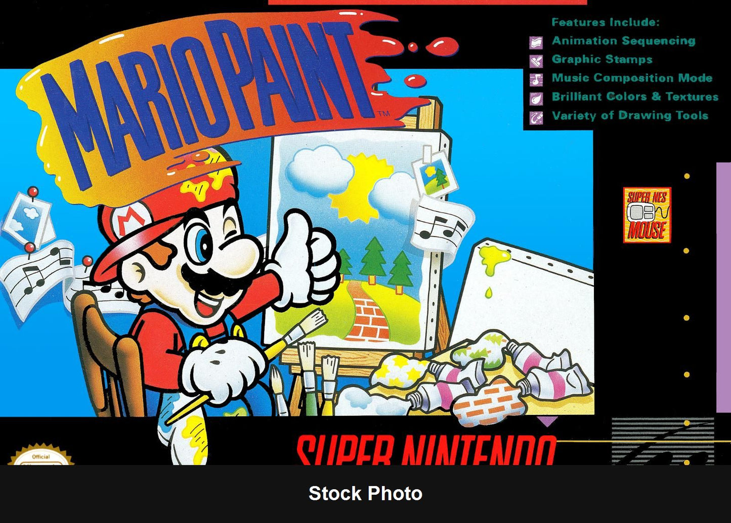 Mario Paint - Super Nintendo