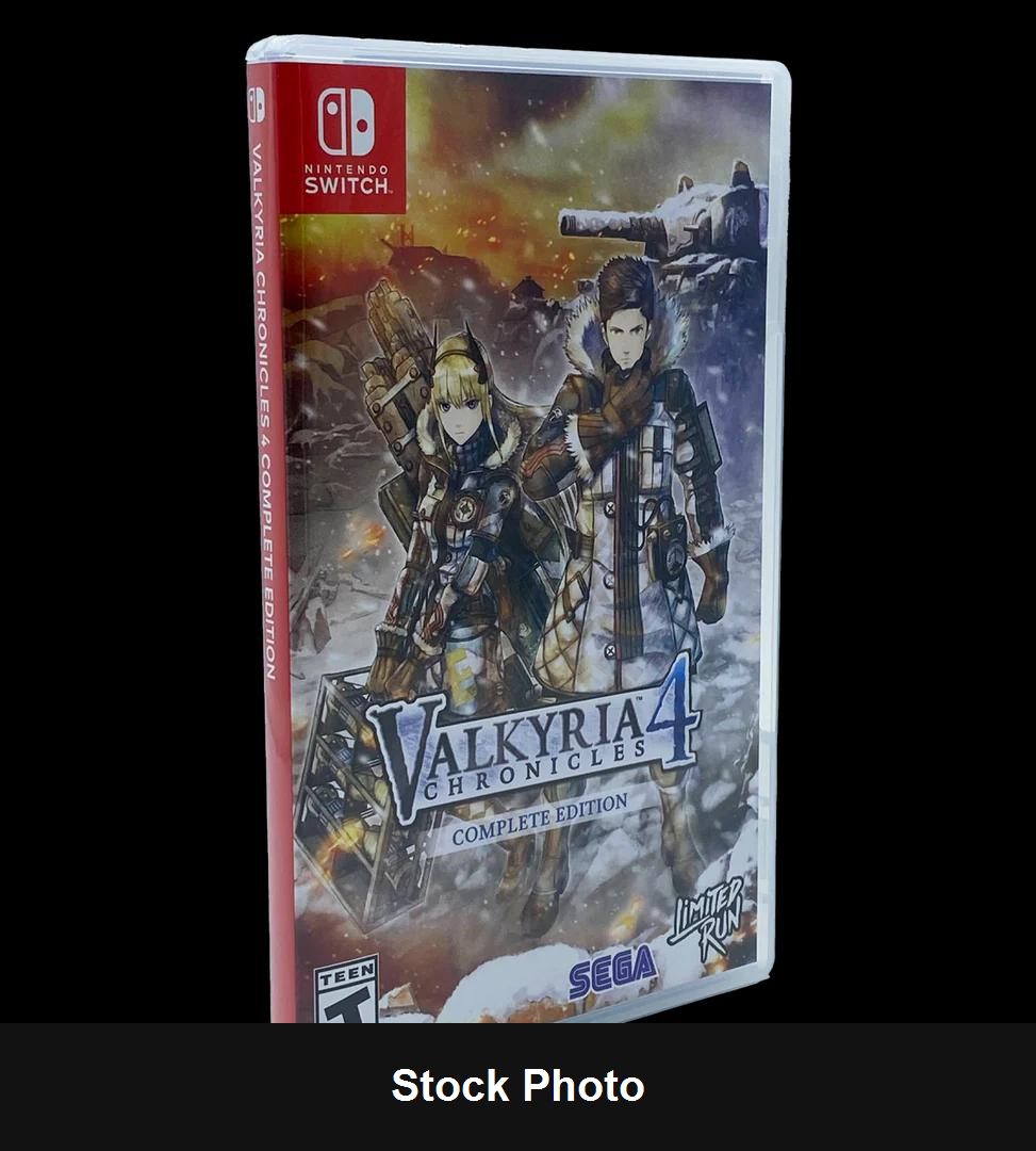 Valkyria Chronicles 4 Complete Edition [Convention Exclusive] - Nintendo Switch