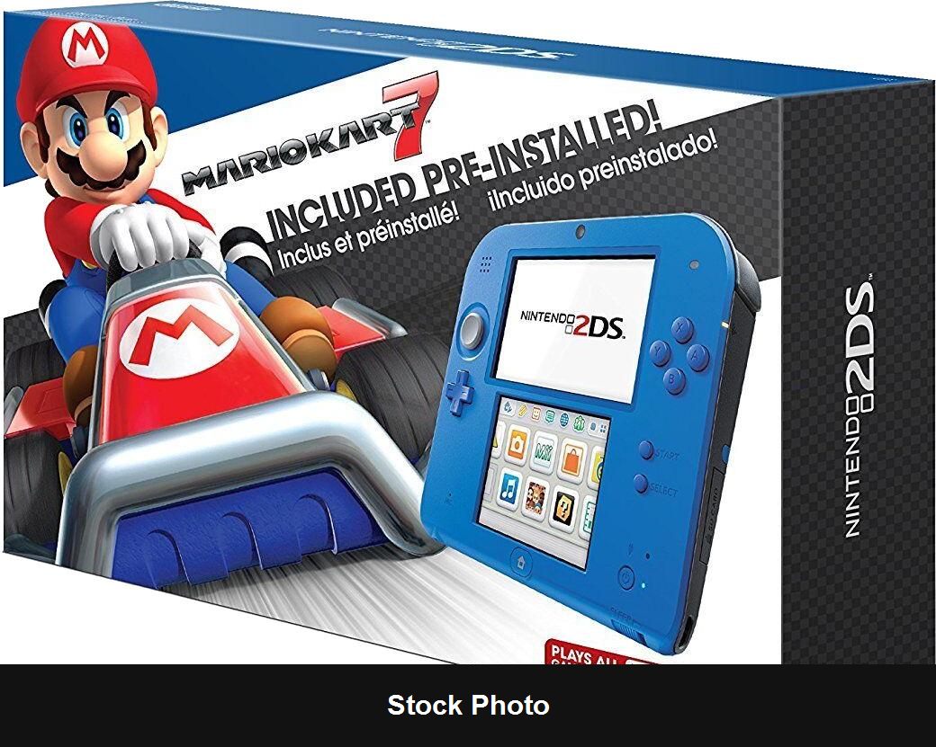 Nintendo 2DS Electric Blue 2 [Mario Kart 7 Pre-installed] - Console