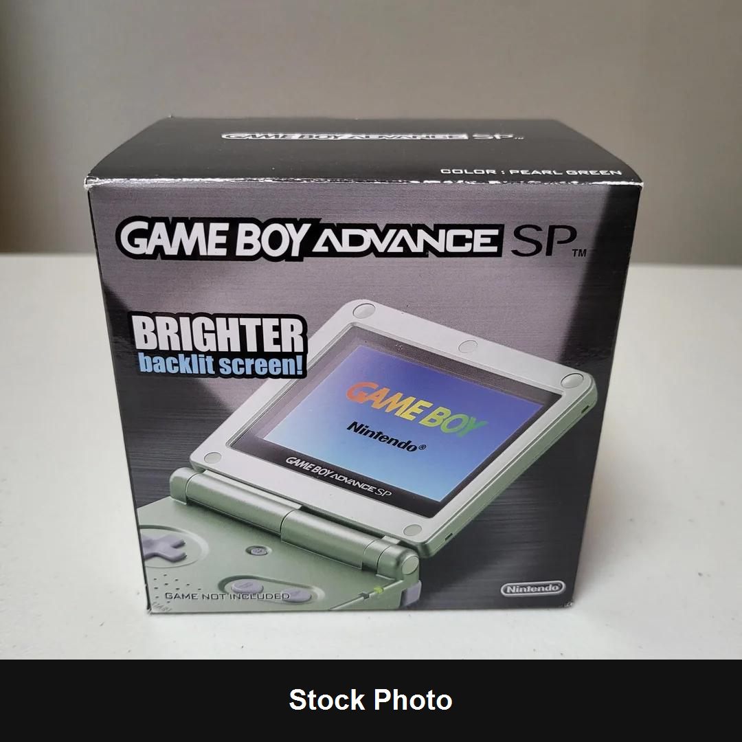 Game Boy Advance SP Pearl Green [AGS-101] - Console