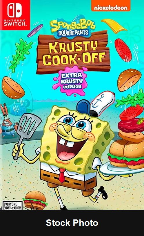 Spongebob: Krusty Cook-Off Extra Krusty Edition - Nintendo Switch