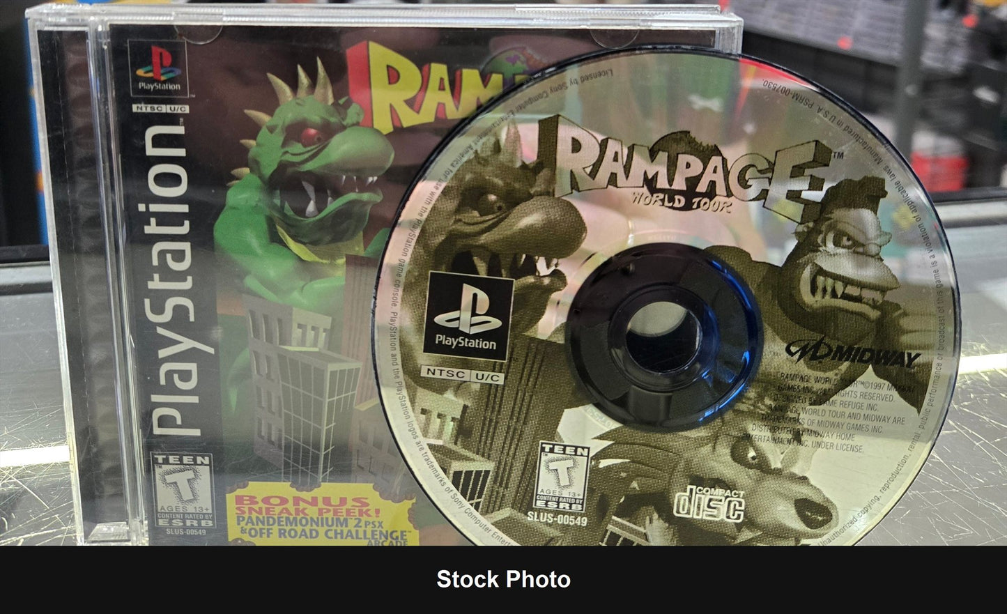 Rampage World Tour - Playstation