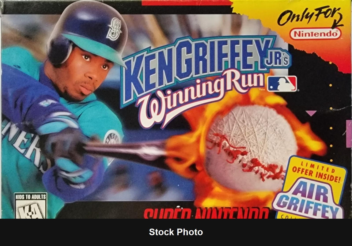 Ken Griffey Jr's Winning Run - Super Nintendo