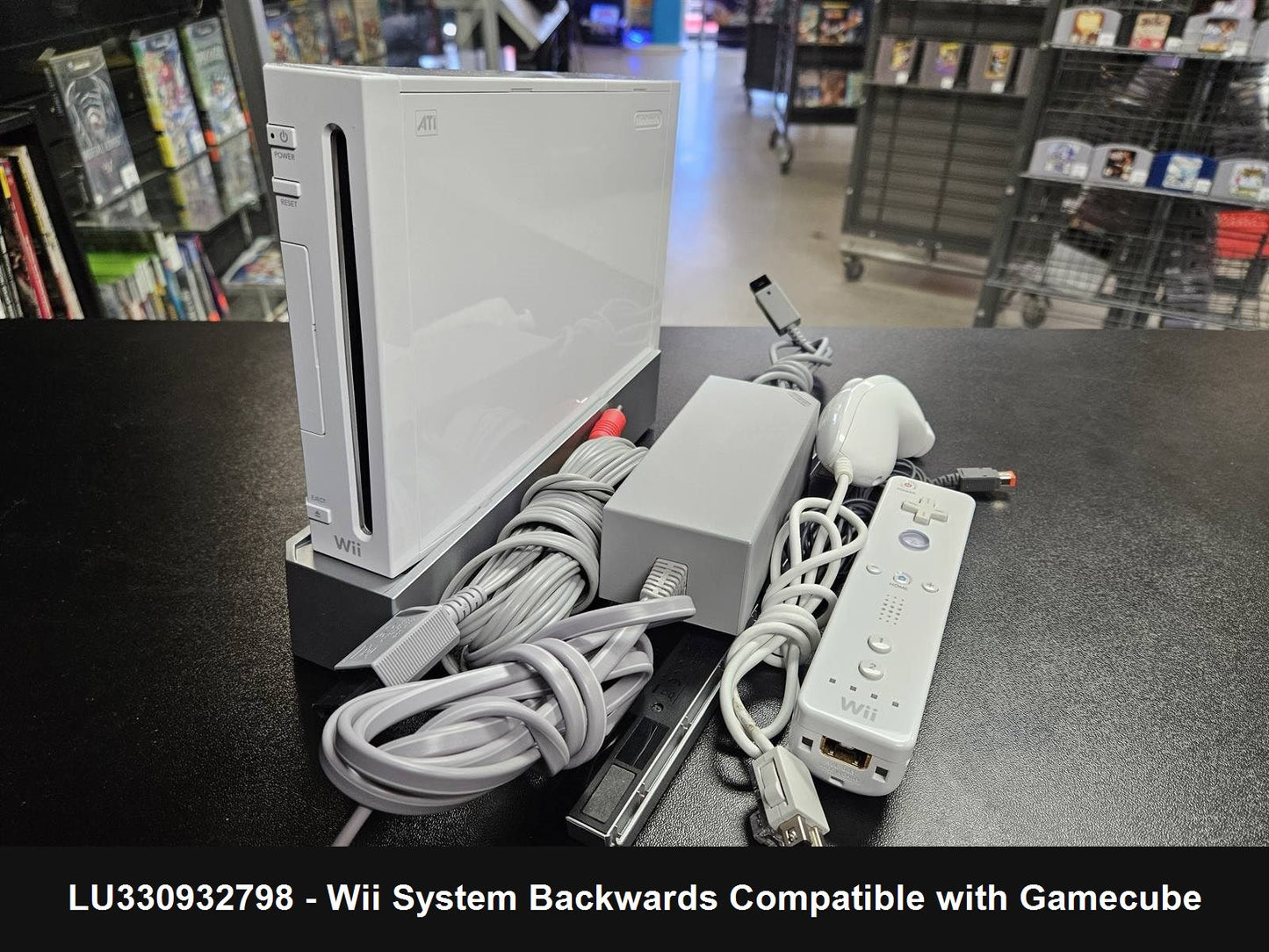 White Nintendo Wii System - Console