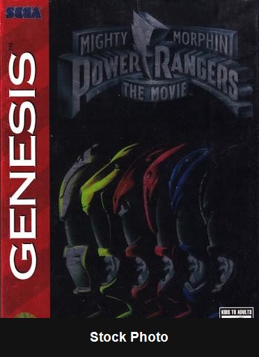 Mighty Morphin Power Rangers: The Movie [Cardboard Box] - Sega Genesis