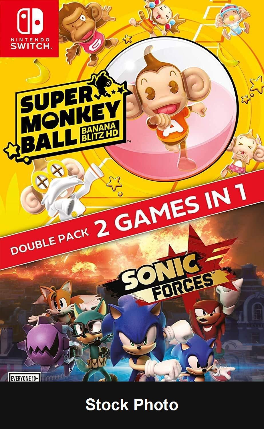Sonic Forces + Super Monkey Ball: Banana Blitz - Nintendo Switch