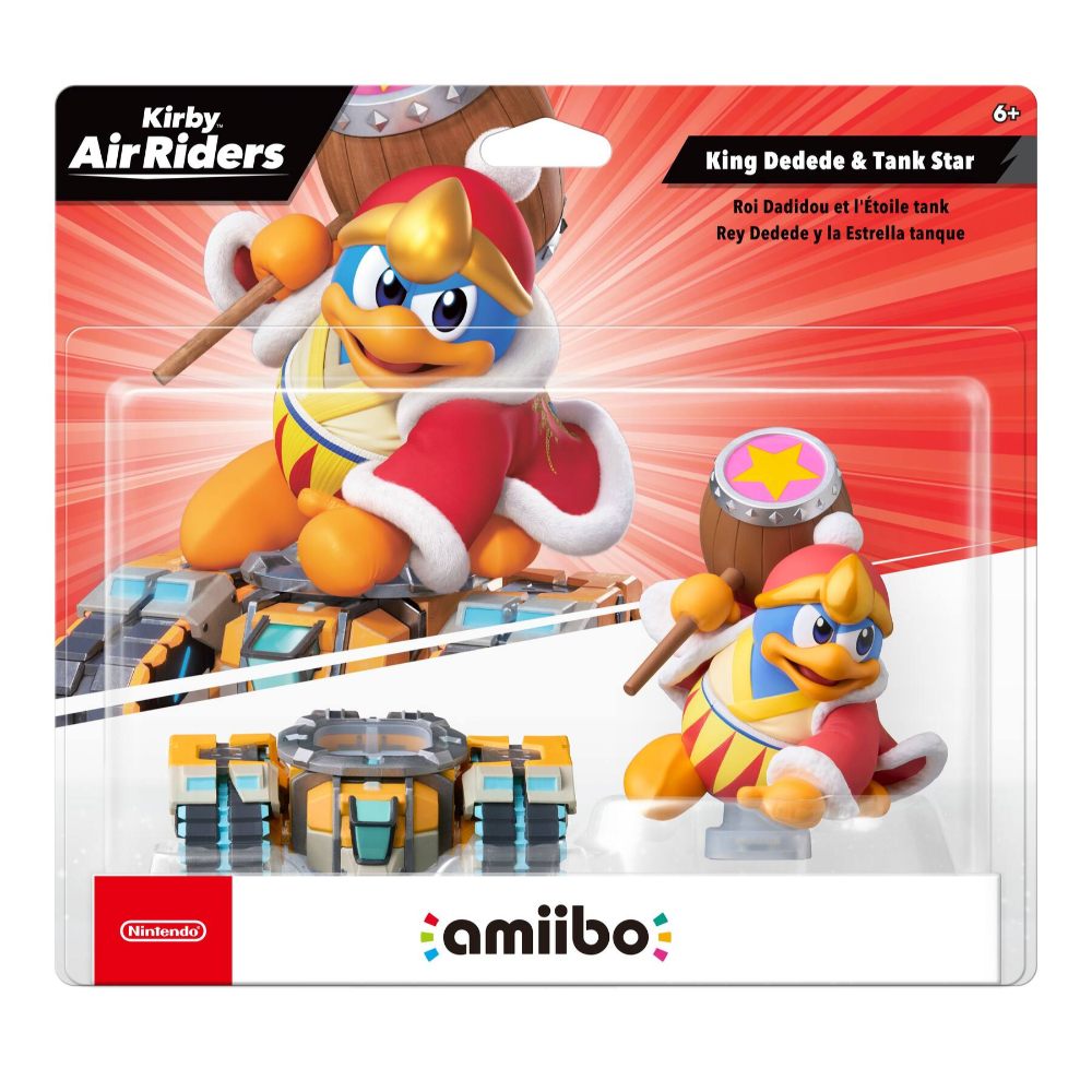 Kirby Air Riders Series - King Dedede & Tank Star (New) - Amiibo