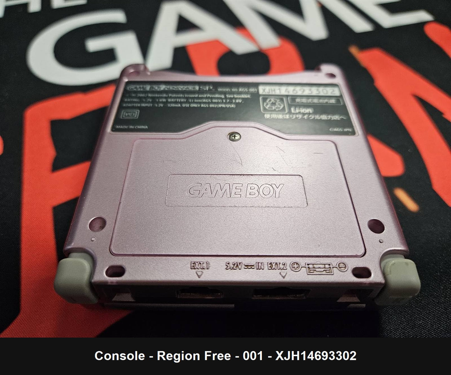 Pearl Pink Game Boy Advance SP [AGS-001] - JP Console [Import]