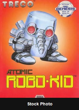 Atomic Robo-Kid - Sega Genesis