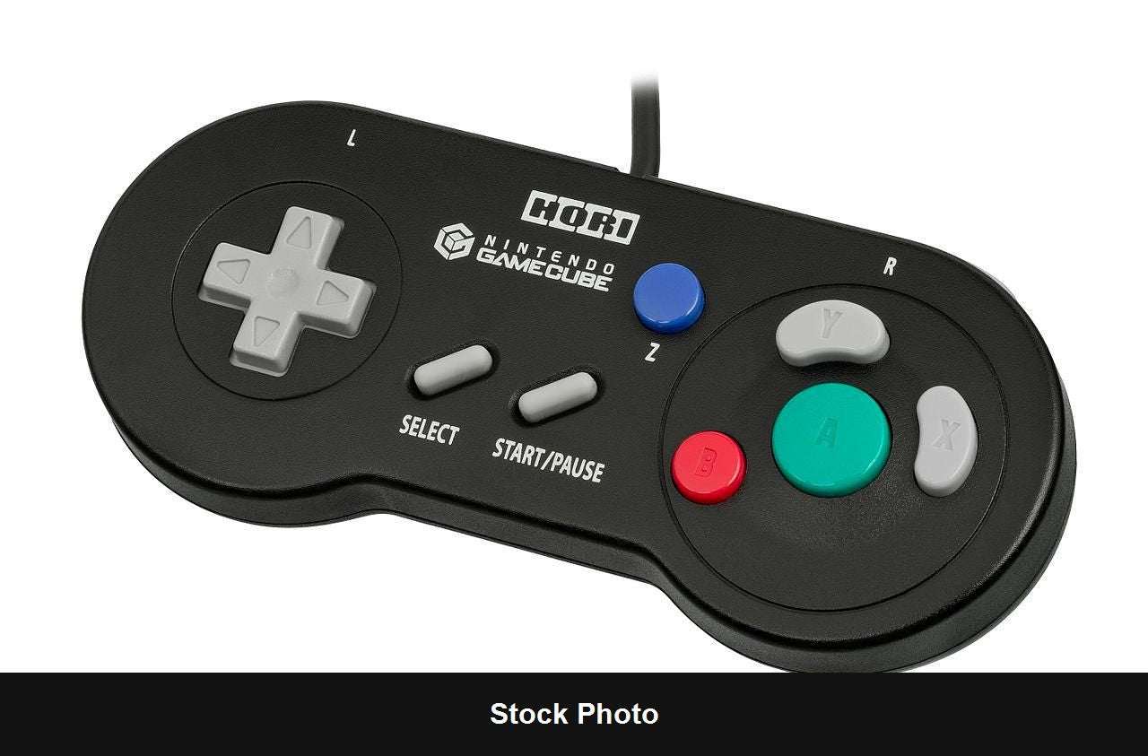 HORI Game Boy Player Controller Black (Gamecube) - Nintendo Accessories