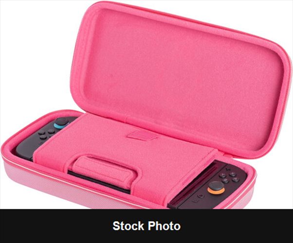 Game Traveler Deluxe Case for Switch 2: Princess Peach (New) - Nintendo Accessories
