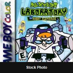 Dexter's Laboratory Robot Rampage - Game Boy Color