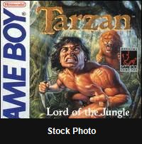 Tarzan Lord of the Jungle - Game Boy