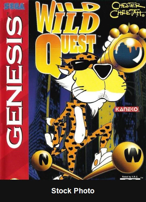 Chester Cheetah Wild Wild Quest - Sega Genesis