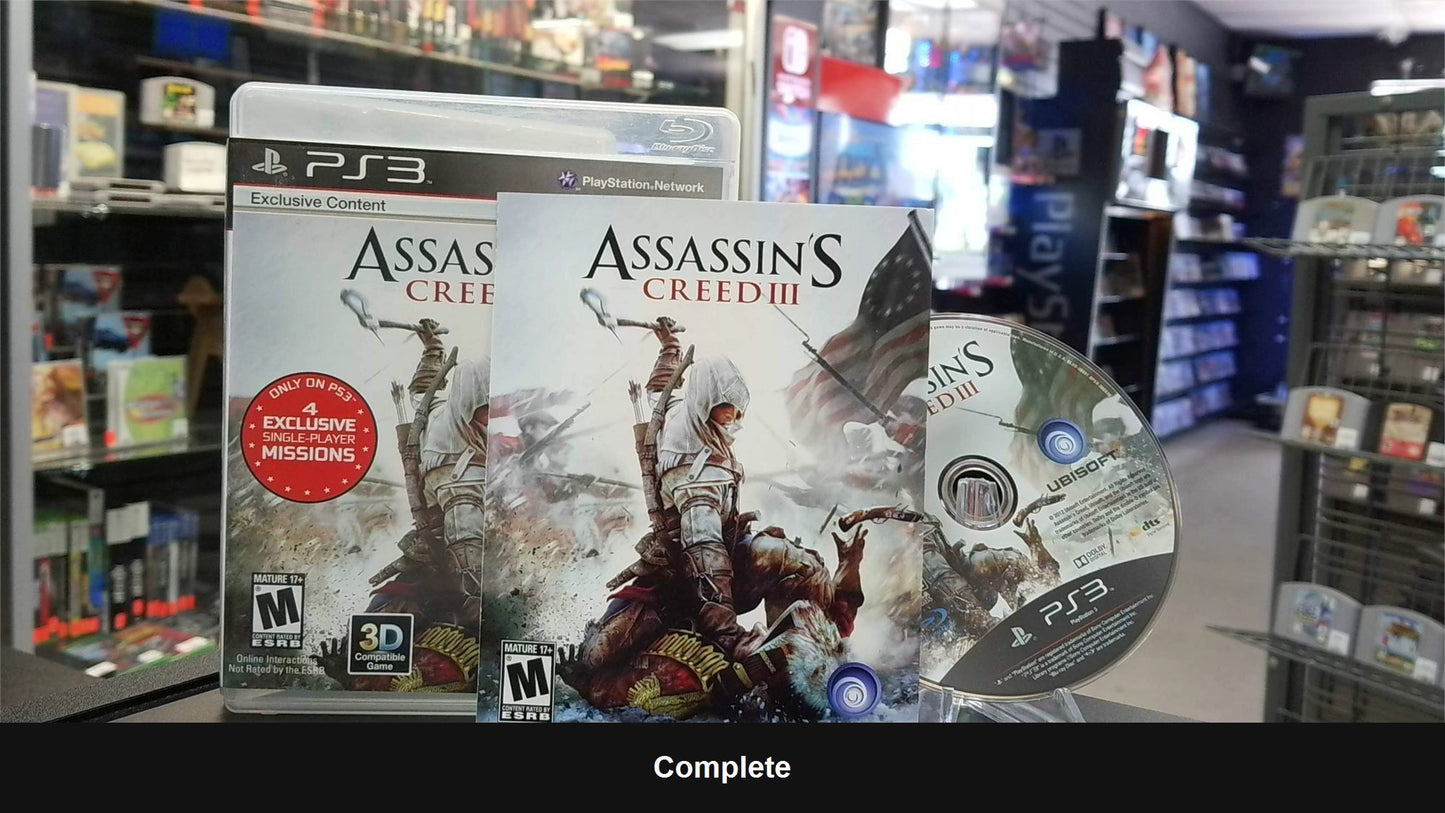 Assassin's Creed III - PlayStation 3