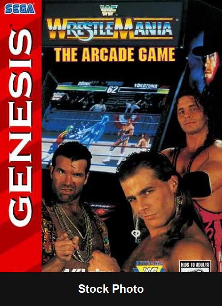 WWF Wrestlemania Arcade Game - Sega Genesis
