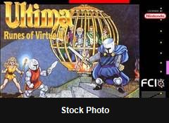 Ultima Runes of Virtue II - Super Nintendo