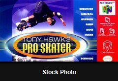 Tony Hawk - Nintendo 64