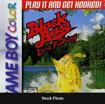 Black Bass Lure Fishing - Game Boy Color