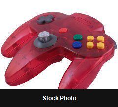 Watermelon Red Controller (Nintendo 64) - Nintendo Accessories