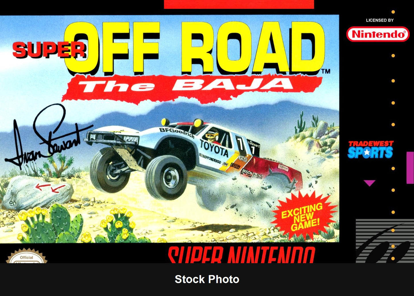 Super Off Road The Baja - Super Nintendo