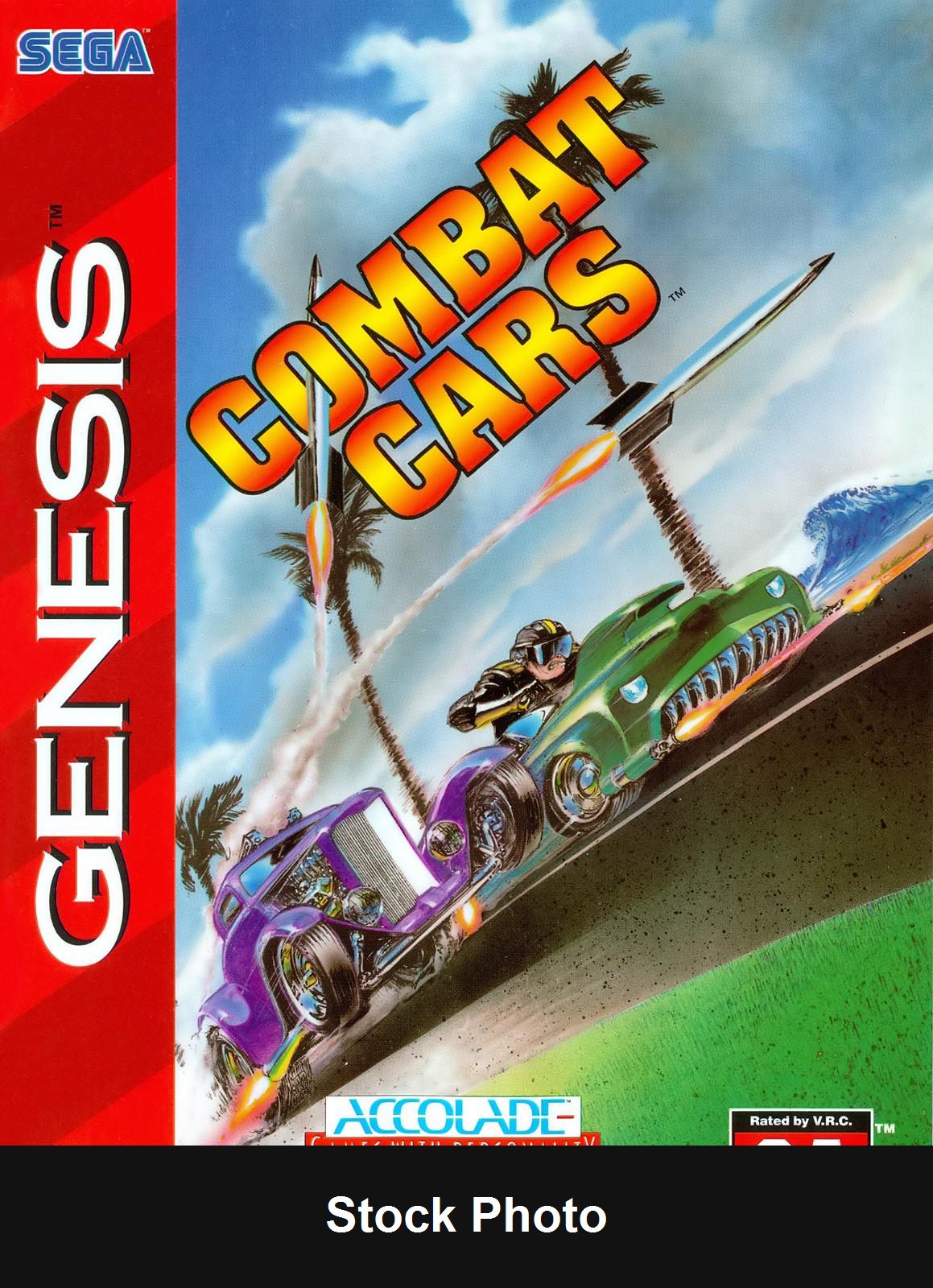 Combat Cars - Sega Genesis