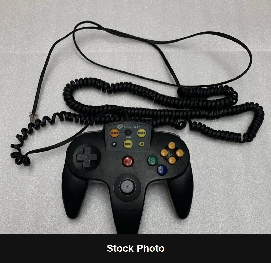 LodgeNet Controller (Nintendo 64) - Nintendo Accessories