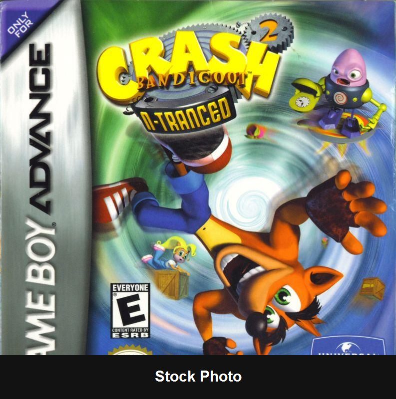 Crash Bandicoot 2 N-tranced - Game Boy Advance