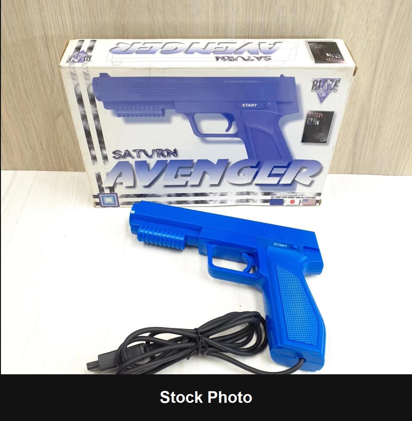 Avenger Pro Light Gun Blaze - Sega Saturn