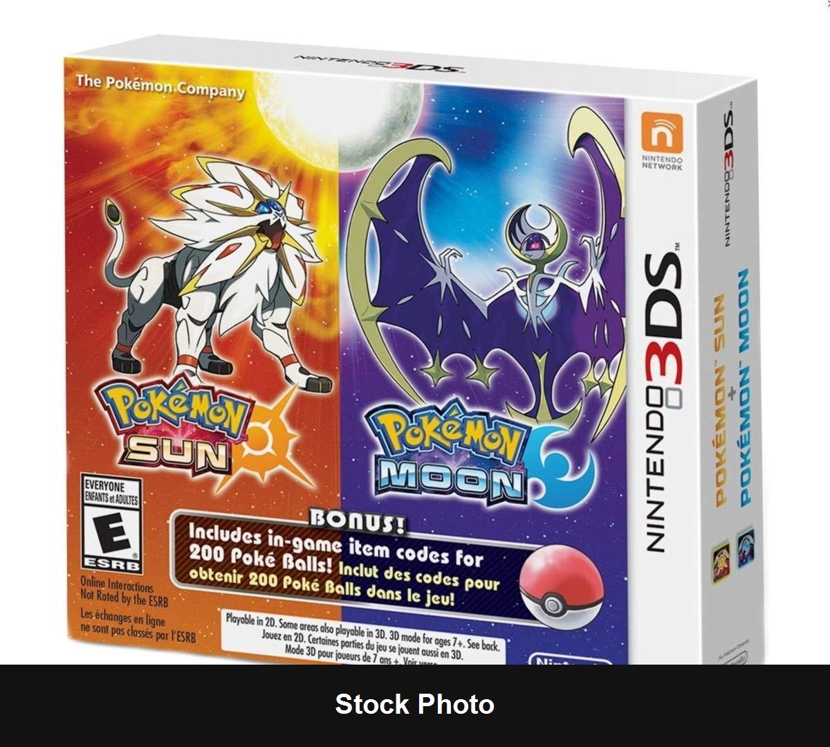 Pokemon Sun & Pokemon Moon Dual Pack - Nintendo 3DS