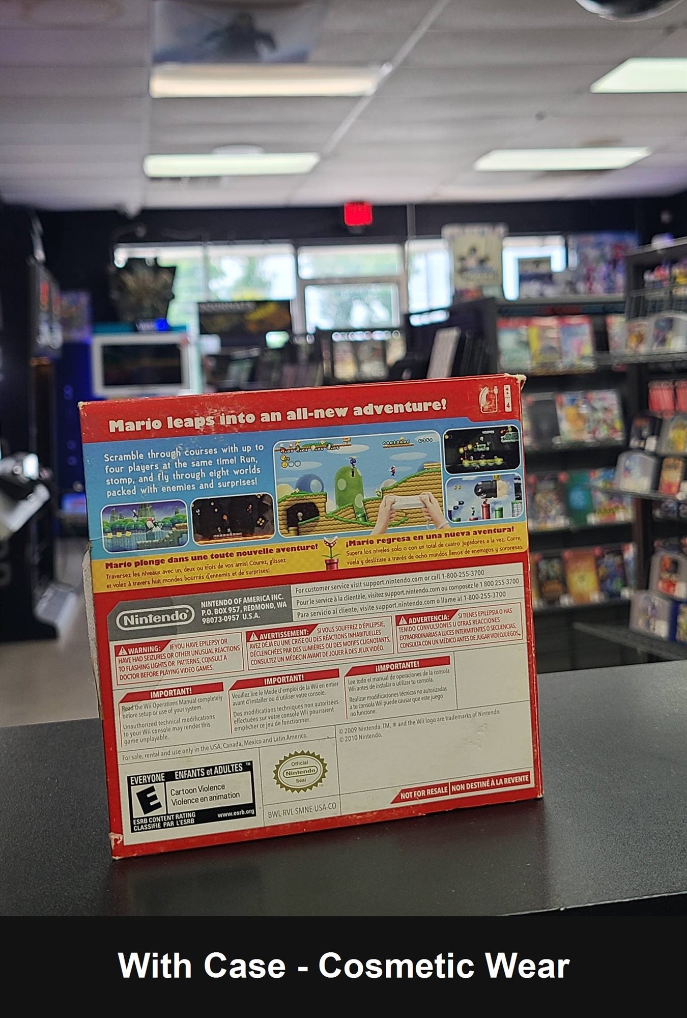 New Super Mario Bros. Wii [Not For Resale] - Wii
