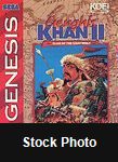 Genghis Khan II Clan of the Gray Wolf - Sega Genesis